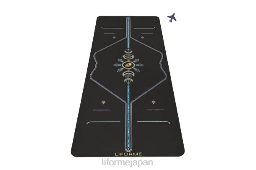 LIFORME ヨガマット 黒とオレンジ 収納バッグ付き ヨガマット : Liforme 日本 | ヨガマットも販売中, Liforme